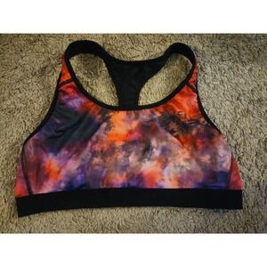 C9 Champion Racerback Sports Bra XXL Tie Dye